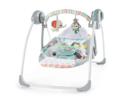 Photo 1 of Bright Starts Whimsical Wild Portable Swing

