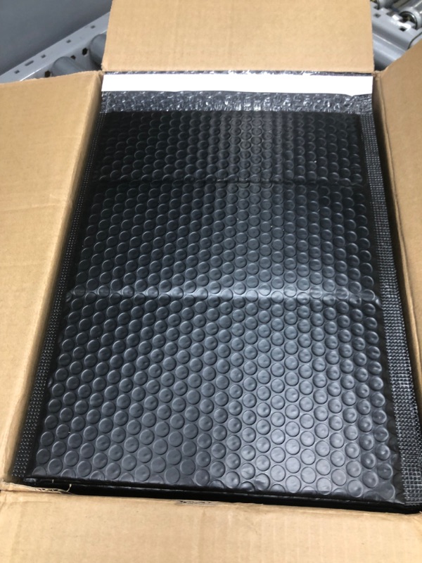 Photo 1 of iMailer - 40 pcs, 8.5 x 12 Inch Poly Bubble Mailers BLACK Padded Envelopes Shipping Bags-Self Seal Adhesive Strip

