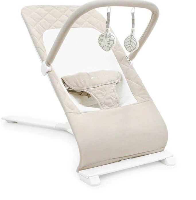 Photo 1 of Alpine Organic Deluxe Portable Bouncer - Organic Oat
