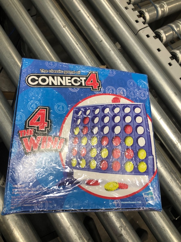 Photo 3 of Hasbro Connect 4 Game *Dent Box But New*