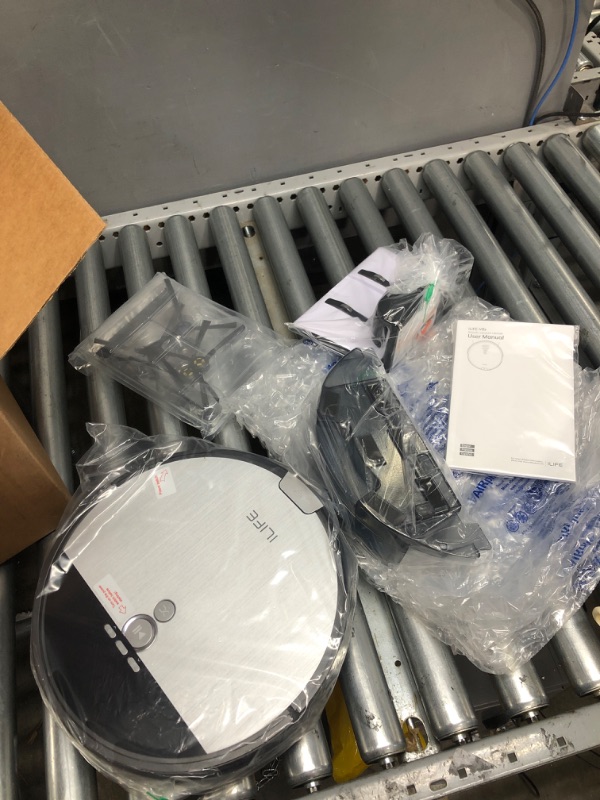 Photo 1 of ILIFE V8s Robot Vacuum and Mop Combo, Big 750ml Dustbin, Enhanced Suction Inlet, Zigzag Cleaning Path, LCD Display, Schedule, Self-Charging Robot Vacuum Cleaner, Ideal for Hard Floor and Pet Hair.
