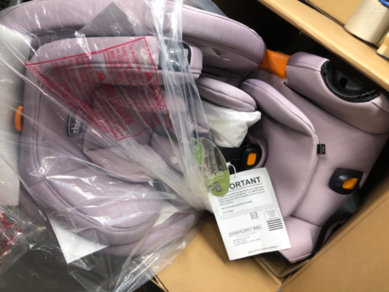 Photo 2 of Chicco OneFit ClearTex All-in-One Car Seat Lilac (Purple)
