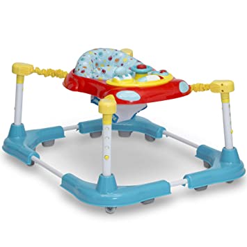 Photo 1 of Delta Children First Steps 3-in-1 Sit-to-Stand Bouncer/Walker/Activity Center, Spiral
