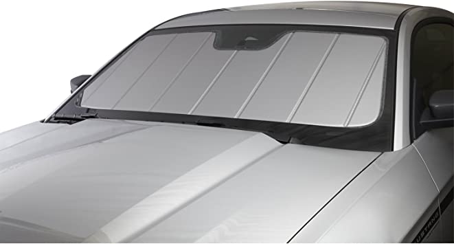 Photo 1 of Covercraft UVS100 Custom Sunscreen | UV11665SV | Compatible with Select Ford Explorer Models, Silver
