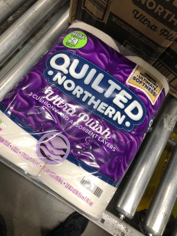 Photo 1 of 3-pack
Quilted Northern Ultra Plush Mega Rolls - 284.0 Ea X 6 Pack
