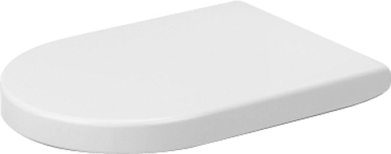 Photo 1 of **OPENED**
Duravit Starck 3 Toilet Seat and Cover, 0063320000,White Alpin,Small

