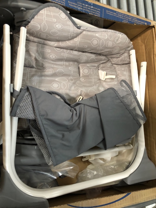 Photo 3 of **opened**
Graco Slim Snacker Highchair
