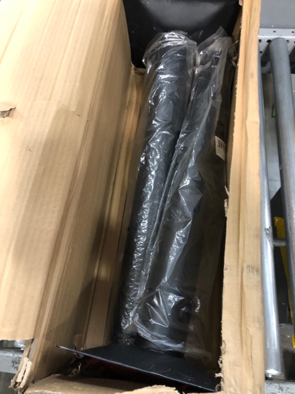 Photo 1 of 2-pack
Flash Furniture Column Table Stand with Welded Square Plate Black 3'

