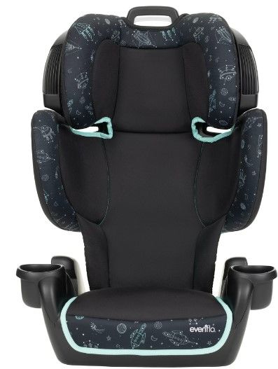 Photo 1 of Evenflo GoTime LX Booster Car Seat (Astro Blue)
