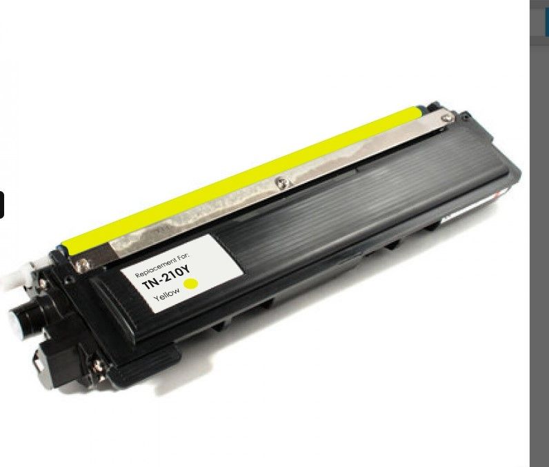 Photo 1 of Compatible TN210Y Yellow Laser Toner Cartridge for Brother
