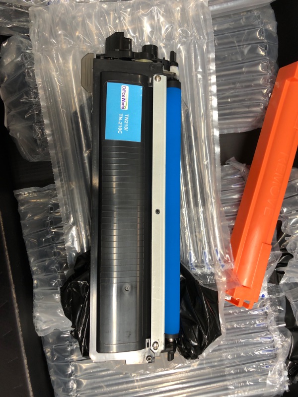 Photo 1 of Compatible TN210C Cyan Laser Toner Cartridge for Brother blue 
