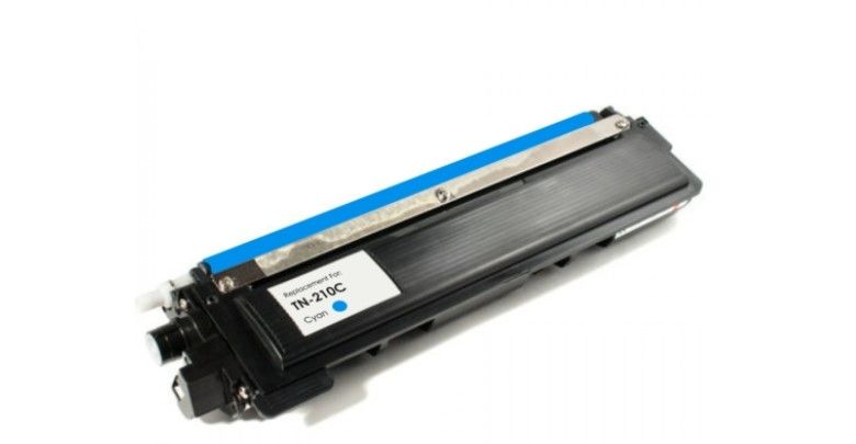Photo 1 of Compatible TN210C Cyan Laser Toner Cartridge for Brother blue 
