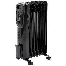 Photo 1 of Amazon Basics Indoor Portable Radiator Heater - Black
