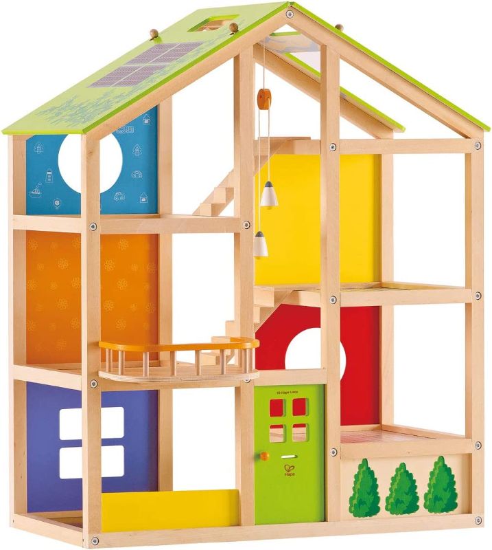 Photo 1 of Award Winning Hape All Season House Wooden Doll House Unfurnished
