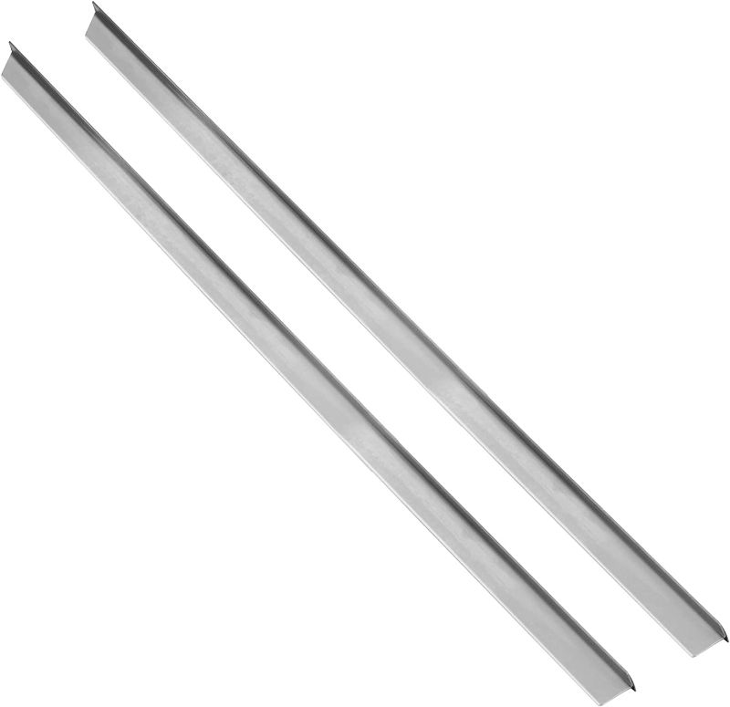 Photo 1 of Vance 20-3/4 Inch Long Stainless Steel Counter Trim Kit | 2 Pack | Heat Resistant | Oven Gap Filler | Seals Gaps Between Counter and Stovetop | Easy to Clean
