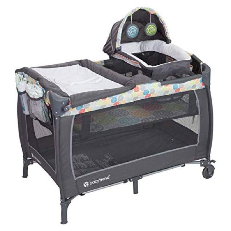 Photo 1 of Fashion Baby Trend Lil Snooze Deluxe II, Funfetti, Confetti , 41.6x28x35 Inch (Pack of 1)
