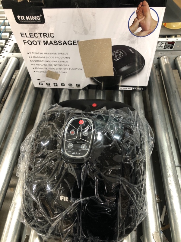 Photo 1 of FIT KING Shiatsu Foot Massager Machine with Heat Deep Kneading Foot Reflexology Massager for Foot Relaxation & Pain Relief FT-001F
