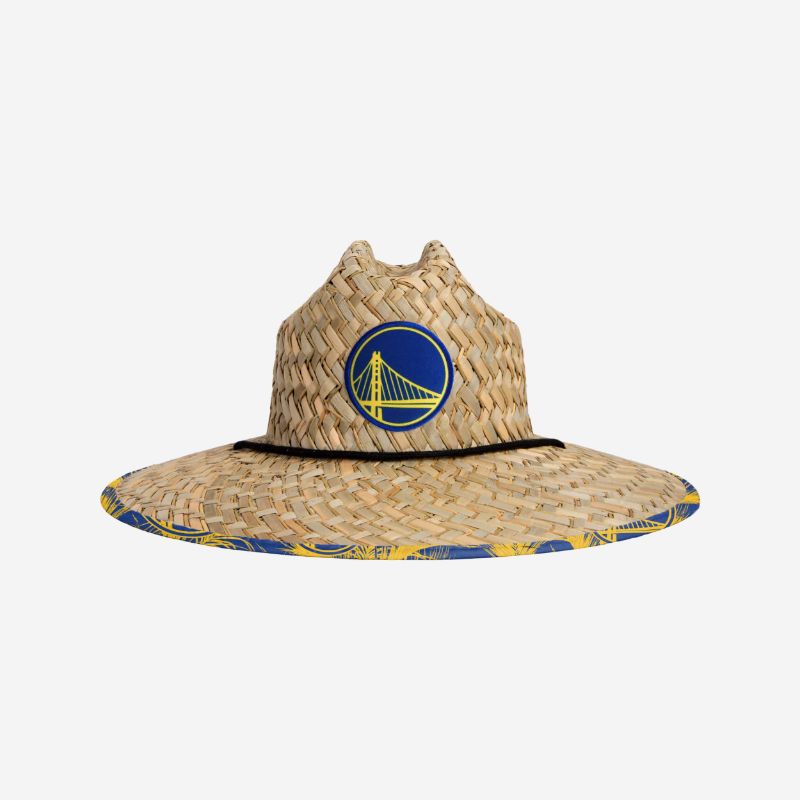 Photo 1 of Golden State Warriors Floral Straw Hat
