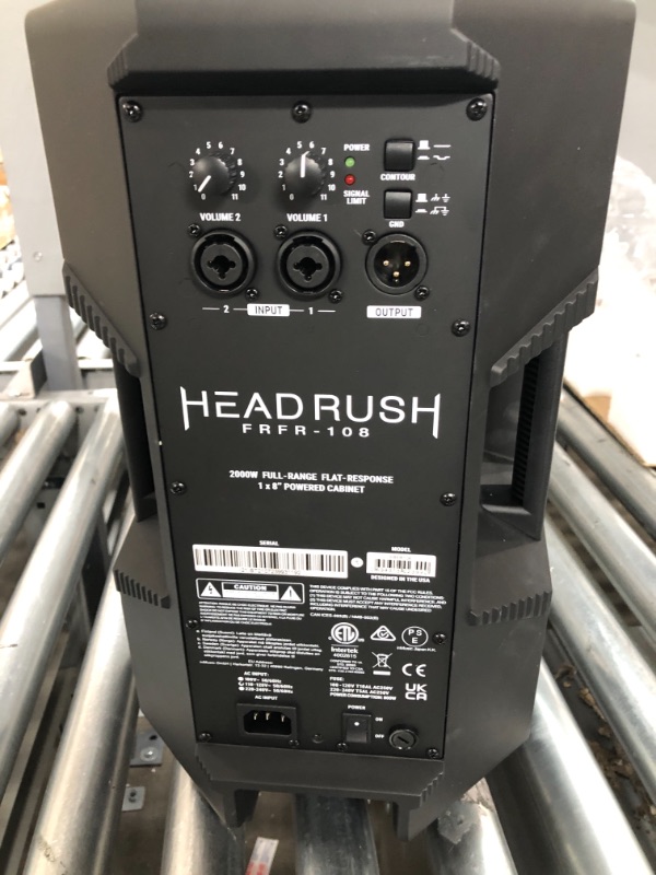 Photo 4 of HeadRush FRFR-108 | 2000W Full-Range Flat-Response Powered Guitar Cabinet
