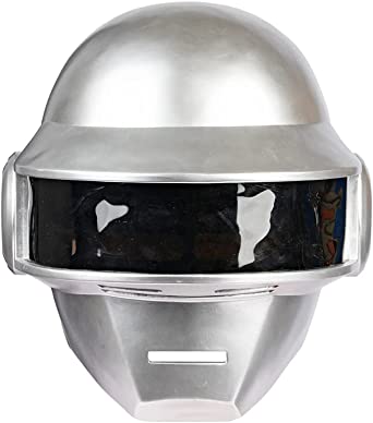 Photo 1 of Daft Punk Helmet Resin Mask Men Thomas Guy Manuel Costume Accessories for Fans Collection Halloween Cosplay