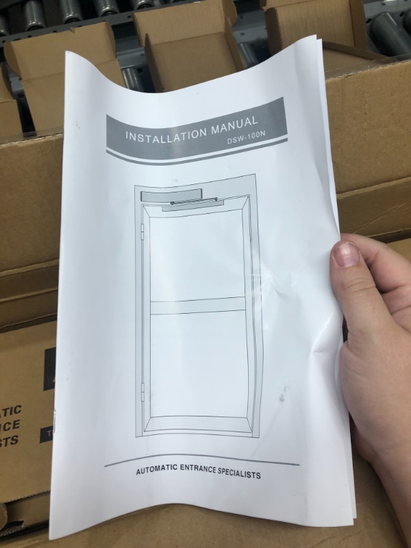 Photo 5 of VEVOR Automatic Door Opener, 100-240V for Max.220lbs Doors, Swing Door Operator for Disabilities w/ 2 Wireless Remotes, 2 Exit Buttons, Keypad, 5 ID Cards, 2 Stainless Steel Push Buttons, CE Listed