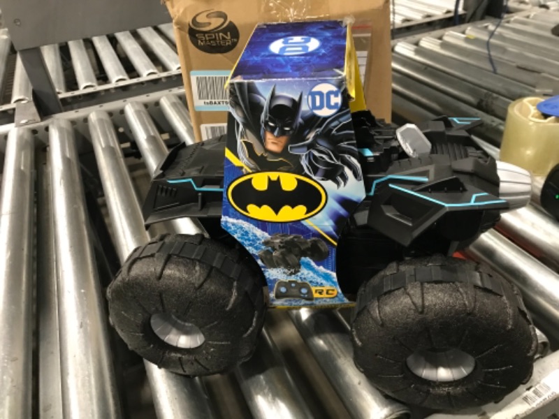 Photo 3 of DC Comics Batman, All-Terrain Batmobile Remote Control Vehicle, Water-Resistant Batman Toys for Boys Aged 4 and Up All Terrain Batmobile