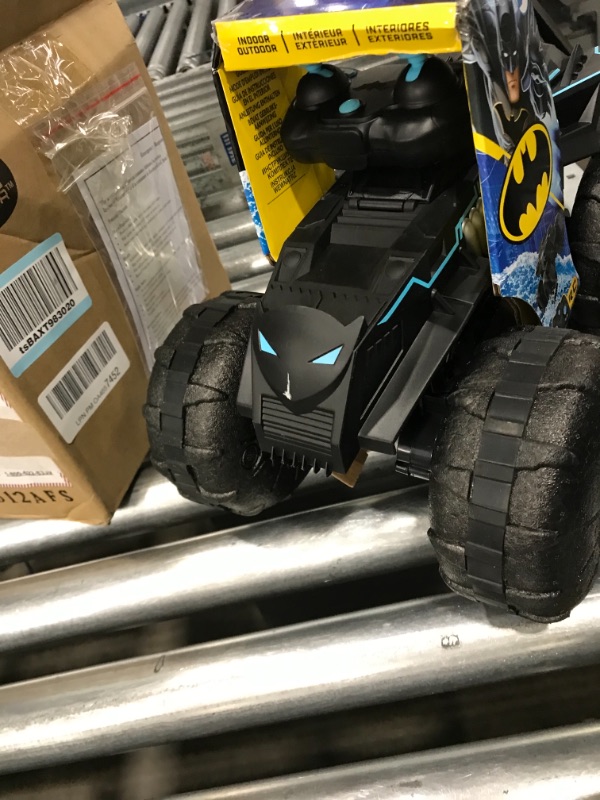 Photo 1 of DC Comics Batman, All-Terrain Batmobile Remote Control Vehicle, Water-Resistant Batman Toys for Boys Aged 4 and Up All Terrain Batmobile