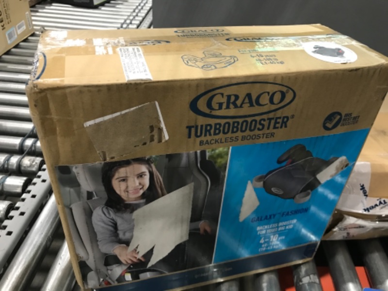 Photo 2 of Graco TurboBooster Backless Booster Car Seat, Galaxy Gray