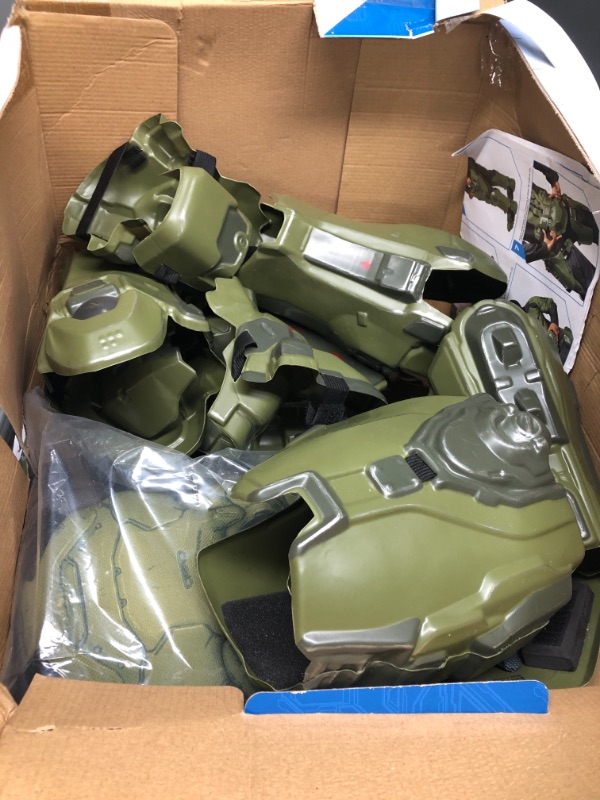 Photo 3 of Disguise Master Chief Ultra Prestige Halo Microsoft Costume, Small/4-6