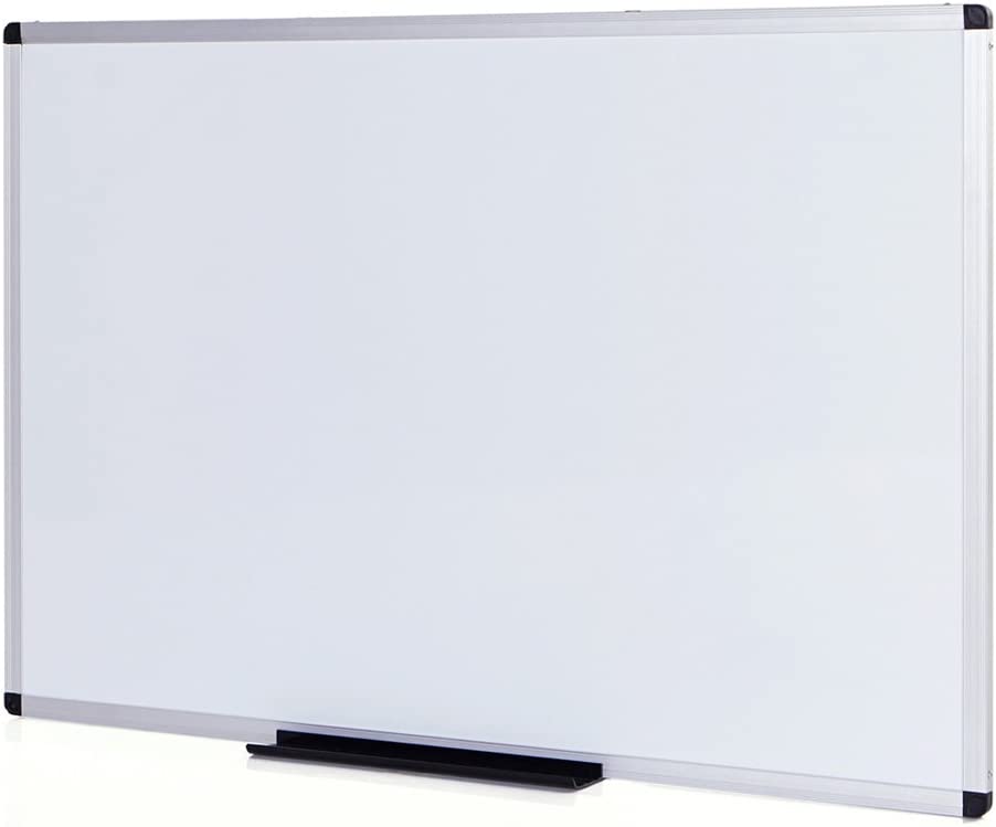 Photo 1 of VIZ-PRO Magnetic Dry Erase Board, 36 X 24 Inches, Silver Aluminium Frame
