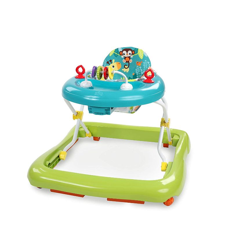 Photo 1 of Bright Starts Giggling Safari Walker with Easy Fold Frame for Storage, Ages 6 Months +
