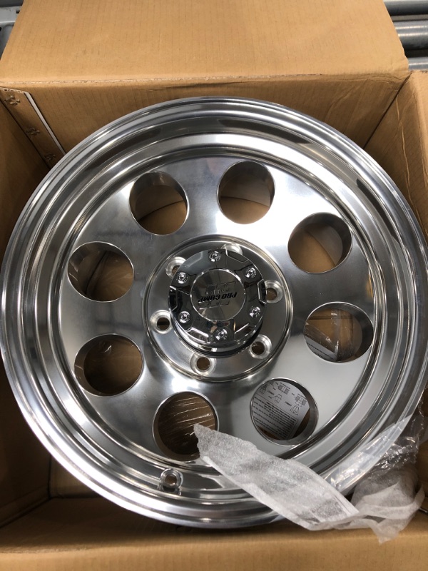 Photo 2 of 10696883 Xtreme Alloys Series 1069 Polished Wheels, Aluminum
size 16x8
hub bore 108
