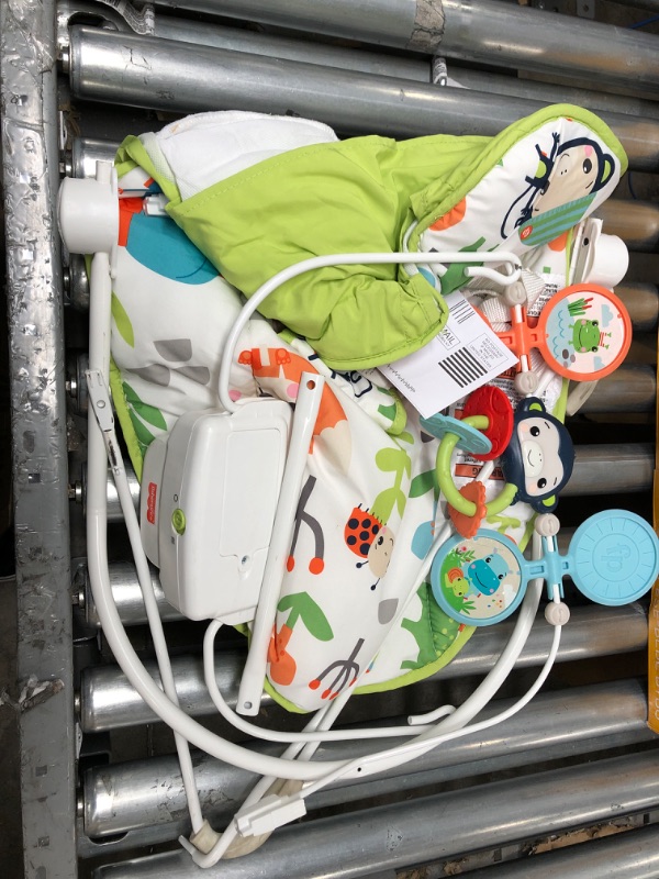 Photo 1 of Fisher-Price Baby's Bouncer – Forest Explorers, Baby Bouncing Chair for Soothing and Play for Newborns and Infants
