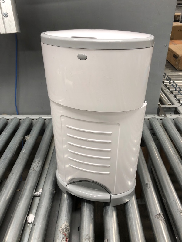 Photo 1 of Dekor Classic Hands-Free Diaper Pail | White | Easiest to Use | Just Step – Drop – Done | Doesn’t Absorb Odors | 20 Second Bag Change | Most Economical Refill System
