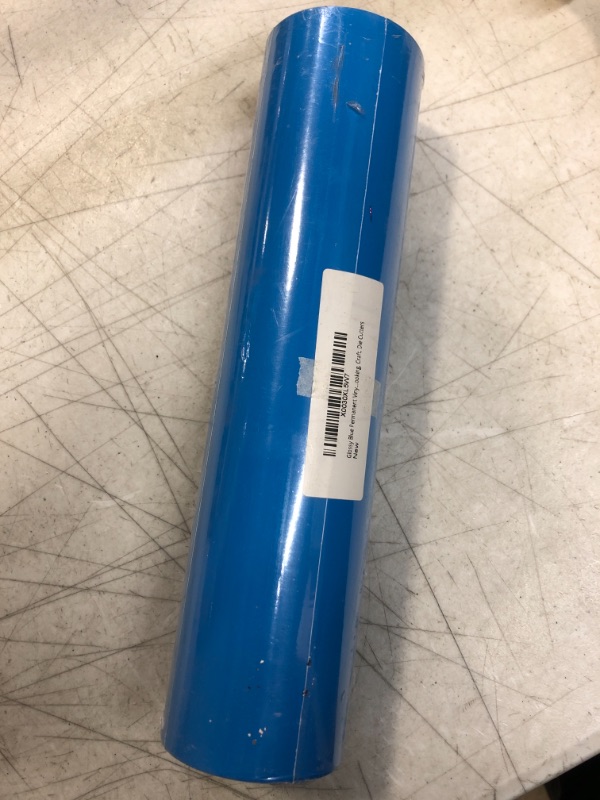 Photo 2 of 
Glossy Blue Permanent Vinyl for Cricut - 12" x 50 FT Outdoor Self Adhesive Vinyl Roll - Crafts Adhesive Vinyl Roll for Cricut, Silhouette Cameo Cutters