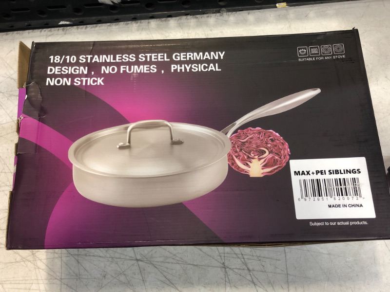 Photo 2 of 11 Inches Stainless Steel Frying Pan