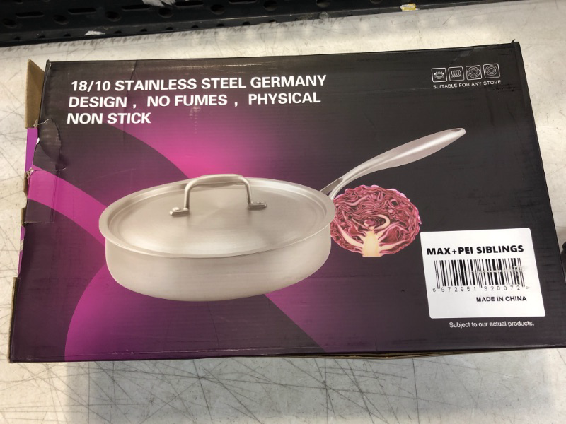 Photo 1 of 11 Inches Stainless Steel Frying Pan
