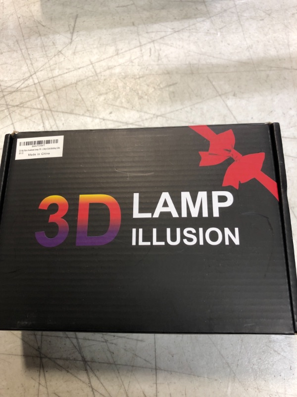Photo 3 of 3D Illusion Anime Lamp3 Patterns and 16 Color Change Decor Lamp with Remote Control, Boys Girls Birthday Gifts