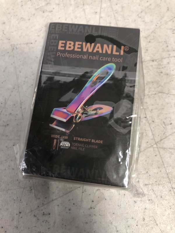 Photo 2 of EBEWANLI Straight Toenail Clippers, 17mm Extra Wide Toenail Clippers for Thick Nails or Ingrown Toenails, Heavy Duty Large Straight Nail Clipper, Thick Toenail Clippers for Seniors, Women, Men, Adult