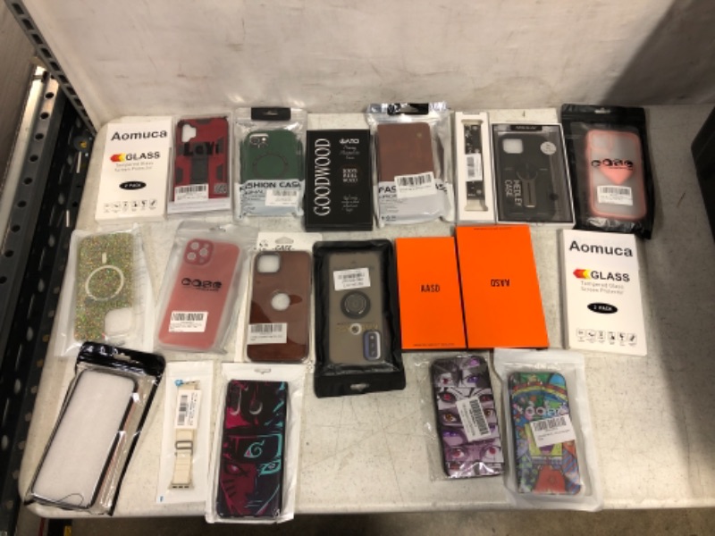 Photo 1 of 20 ITEM- MISC CELL PHONE ACCESSORIES. BAG BUNDLE