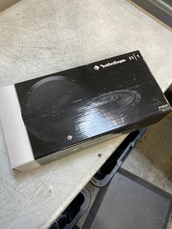 Photo 2 of 2 New Rockford Fosgate R165X3 6.5" 180W 3 Way Car Audio Coaxial Speakers Stereo Black