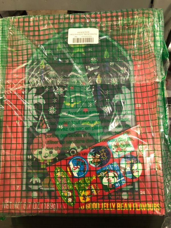 Photo 1 of Christmas Harry Potter Jelly Belly Advent Calendar with By The Cup Christmas Stickers
