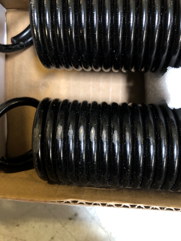 Photo 4 of Heavy Duty Replacement Extension Garage Door Spring Stretch Spring 2-Pack?180 lb) 180lb * SLIGHTLY SCRATCHED * DIRTY ** 