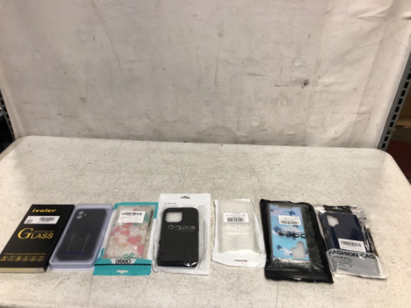 Photo 1 of Assortment of phones cases