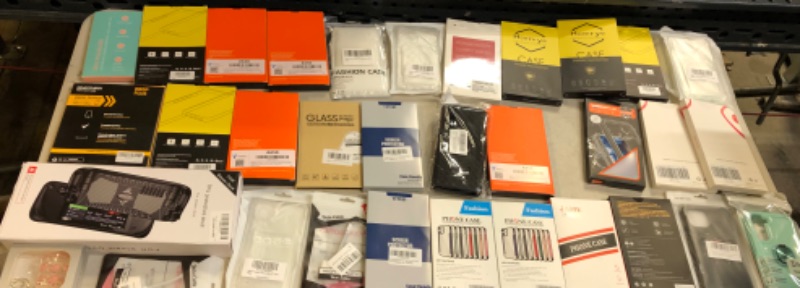 Photo 1 of BOX LOT -- MISC PHONE ACCESSORIES --   