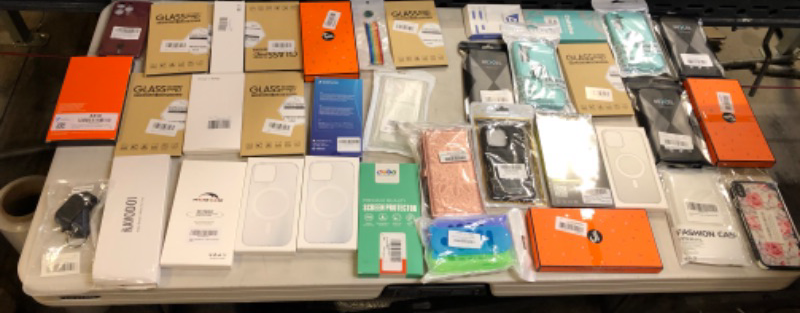 Photo 2 of BOX LOT -- MISC PHONE ACCESSORIES --   