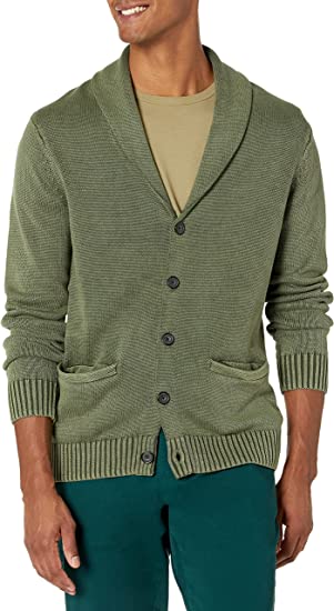 Photo 1 of Goodthreads Men's Soft Cotton Shawl Cardigan Sweater - 3XL TALL -