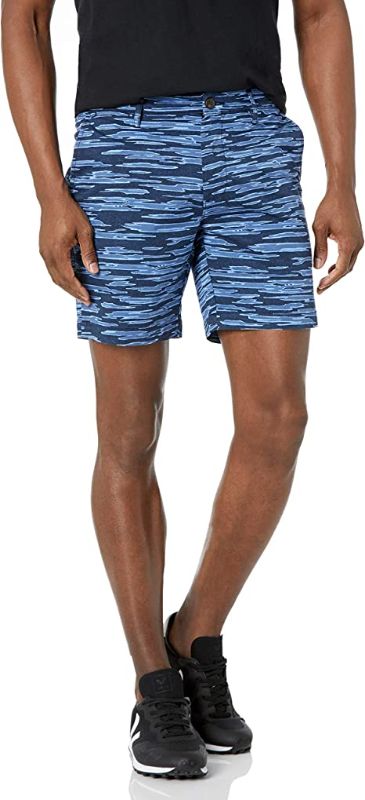 Photo 1 of Goodthreads Men's Slim-Fit 7" Flat-Front Comfort Stretch Chino Short - SIZE 30 -