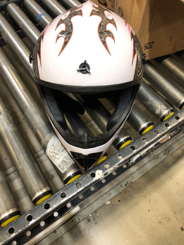 Photo 1 of  L Motocross Helmet BMX MX ATV Dirt Bike Helmet Racing Style HF801
