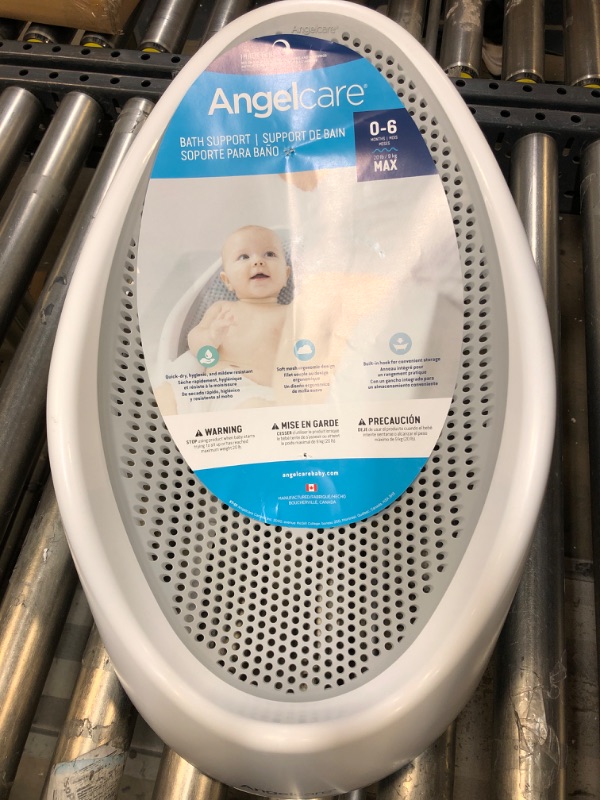 Photo 2 of Angelcare Baby Bath Support - Gray